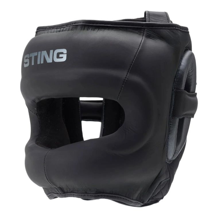 Sting Viper X No Contact Boxing Head Guard - Black/Grey