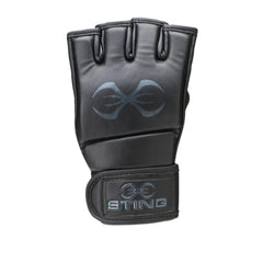 STING MMA Sparring Gloves S / Black/Charcoal Sting MMA Training Gloves