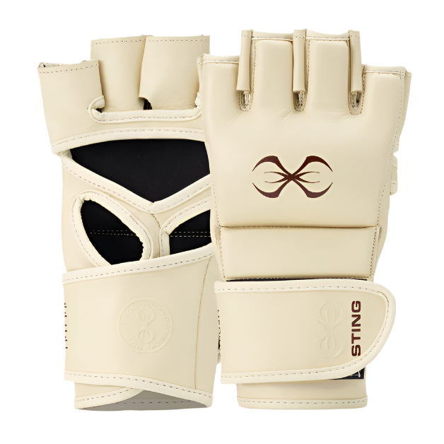 STING MMA Sparring Gloves Sting Taipan MMA Fight Gloves - Beige