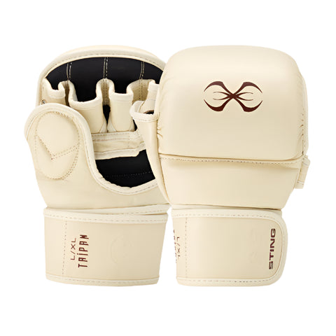 Sting Taipan MMA Sparring Gloves - Beige
