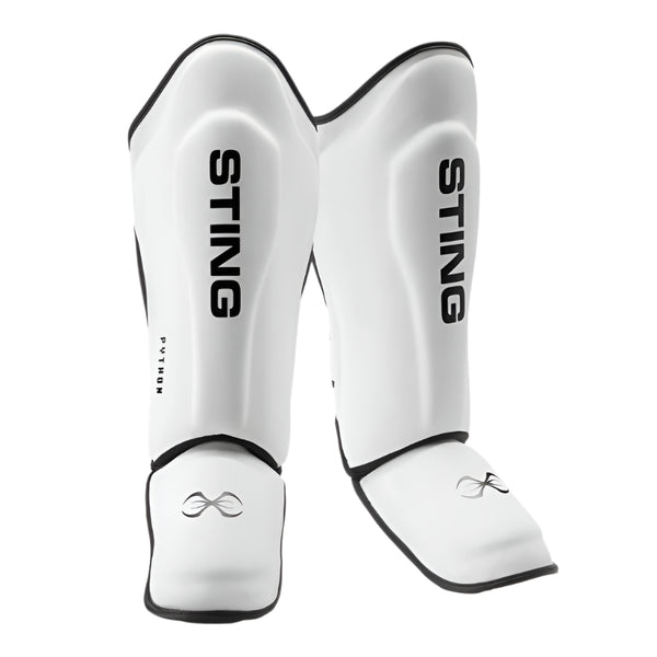 STING S Sting Python MMA Shin & Foot Protector - White