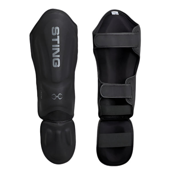 STING Shin Guards Sting Taipan MMA Shin & Foot Protector - Black