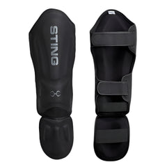 STING Shin Guards Sting Taipan MMA Shin & Foot Protector - Black
