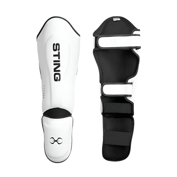STING Sting Python MMA Shin & Foot Protector - White