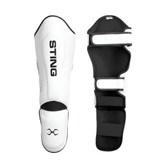 STING Sting Python MMA Shin & Foot Protector - White