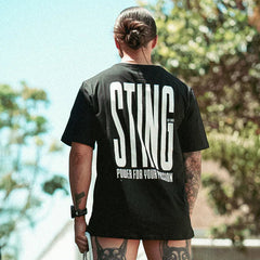 STING T Shirts Sting Ascend T Shirt - Black