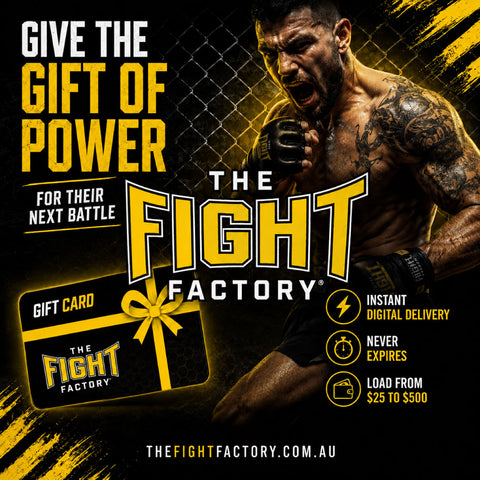 
Give the gift of choice with a The Fight Factory Gift Card, the ultimat...