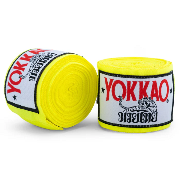 Bandages De Main YOKKAO Premium – 4 Mètres – Coton élastique – Pour Muay Thai, Boxe – Fabriqué En Thaïlande - 5