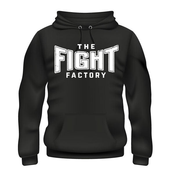 The Fight Factory Hoodies & Long Sleeve FIGHT FACTORY Logo Hoodie - Black/White