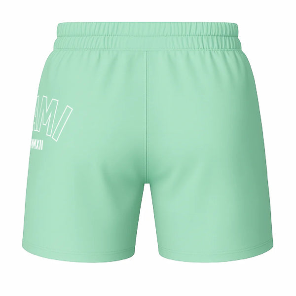 The Fight Factory MMA Shorts OKAMI Fightshorts Logo Mint