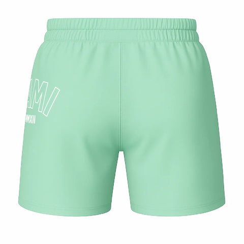 The Fight Factory MMA Shorts OKAMI Fightshorts Logo Mint