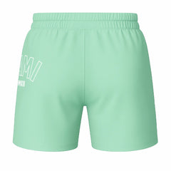 The Fight Factory MMA Shorts OKAMI Fightshorts Logo Mint