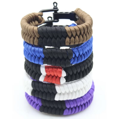 The Fight Factory Novelties BJJ Braided Belt Ranked Bracelet