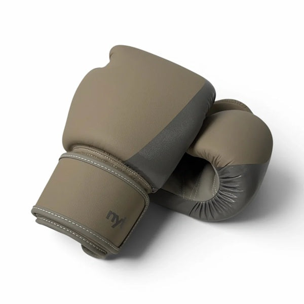 The Fight Factory NYT Muay Thai Boxing Gloves Sand Smoke