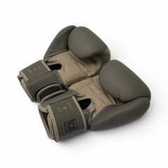 The Fight Factory NYT Muay Thai Boxing Gloves Smoke Sand