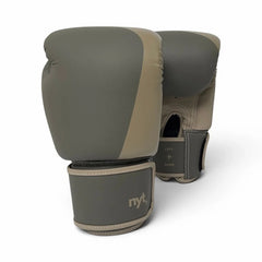 The Fight Factory NYT Muay Thai Boxing Gloves Smoke Sand