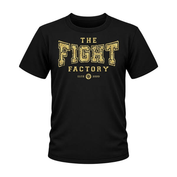 The Fight Factory T Shirts Fight Factory Estd 2009 Black