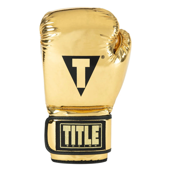 Title Boxing Boxing Gloves TITLE Boxing Limited Gold Pro Training Boxing Gloves