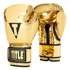 Title Boxing Boxing Gloves TITLE Boxing Limited Gold Pro Training Boxing Gloves