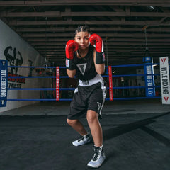 Title Boxing Boxing Shorts & Singlets Title Performance Aerovent Black Boxing Set