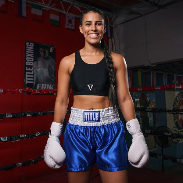 Title Boxing Boxing T Shirts Title Boxing Pro Compression Womens Sports Bra