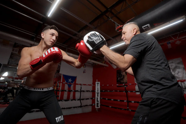 Title Boxing Focus Mitts TITLE Boxing Cobra Leather Focus Mitts