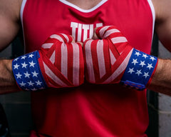 Title Boxing Hand Wraps & Accessories Title Velpeau USA Flag Boxing Handwraps