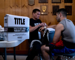 Title Boxing Tape & Guaze TITLE Boxing Fist Form Punchers Gauze