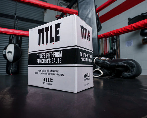 Title Boxing Tape & Guaze TITLE Boxing Fist Form Punchers Gauze