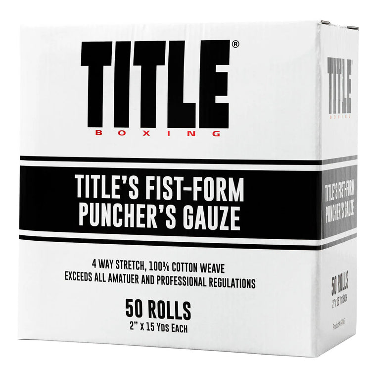 TITLE Boxing Fist Form Punchers Gauze