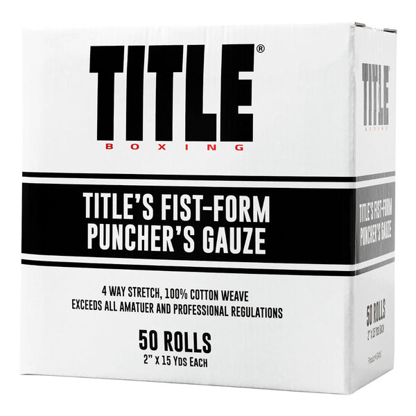 Title Boxing Tape & Guaze TITLE Boxing Fist Form Punchers Gauze
