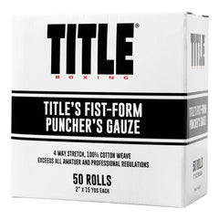 Title Boxing Tape & Guaze TITLE Boxing Fist Form Punchers Gauze