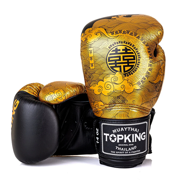 Top King Boxing Gloves Top King Double Happiness Boxing Gloves