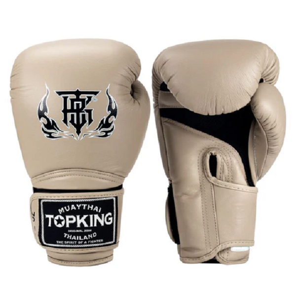 Top King Super Air Boxing Gloves Beige