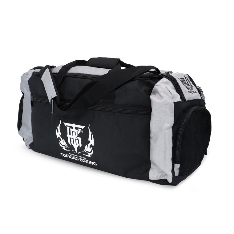 Top King Muay Thai Gym Bag - Black/Grey