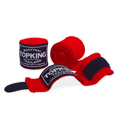 Top King Hand Wraps & Accessories Red Top King Boxing Handwraps