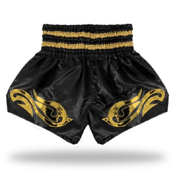 Top King Muay Thai Shorts Top King Muay Thai Shorts Black-Gold