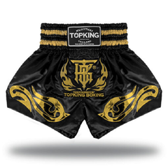 Top King Muay Thai Shorts Top King Muay Thai Shorts Black-Gold