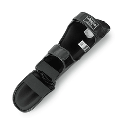 Top King Shin Guards Top King Shin Guards Pro Leather Black