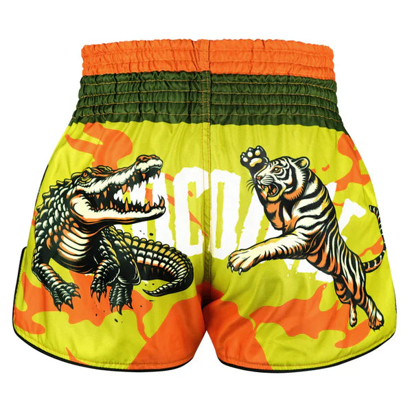 Tuff Muay Thai Shorts TUFF Lord of the Deep Retro Muay Thai Shorts