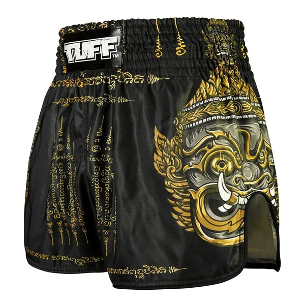 Tuff Muay Thai Shorts TUFF Yaksa Yantra Retro Muay Thai Shorts