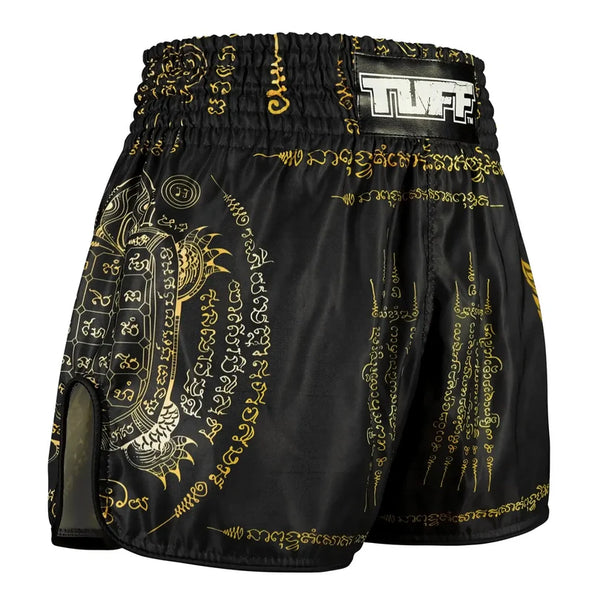 Tuff Muay Thai Shorts TUFF Yaksa Yantra Retro Muay Thai Shorts