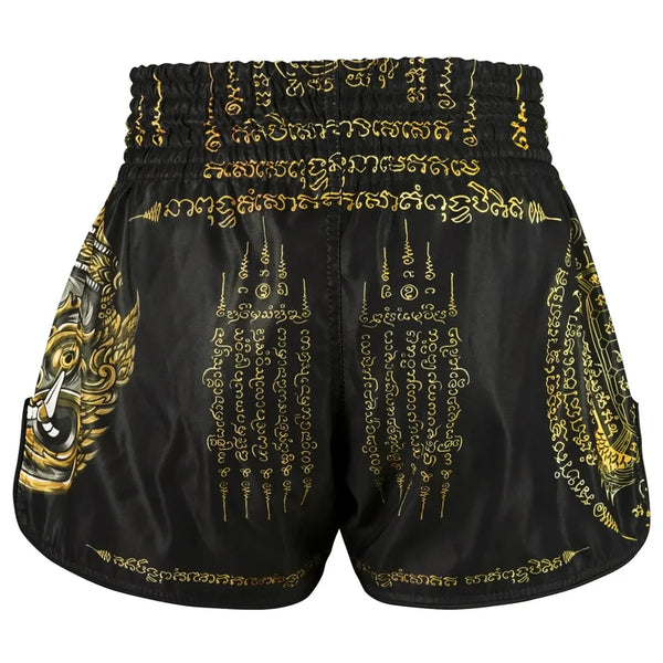 Tuff Muay Thai Shorts TUFF Yaksa Yantra Retro Muay Thai Shorts