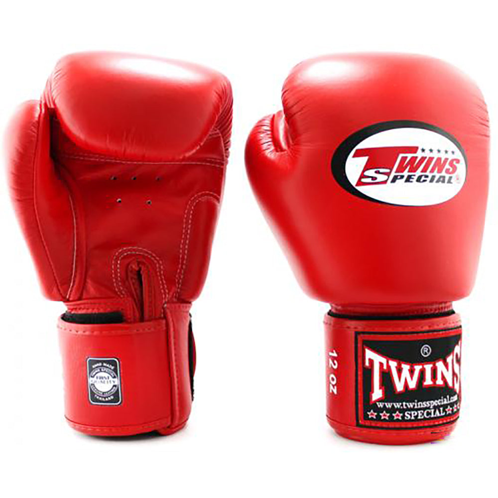 Twins Boxing Gloves Twins BGVL3 Muay Thai Boxing Gloves - Red