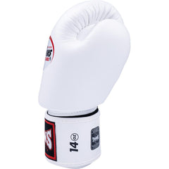 Twins Boxing Gloves Twins BGVL3 Muay Thai Boxing Gloves - White