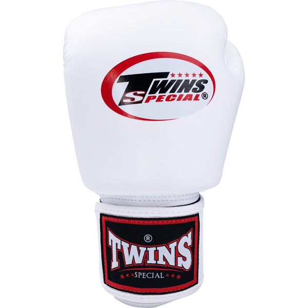 Twins Boxing Gloves Twins BGVL3 Muay Thai Boxing Gloves - White