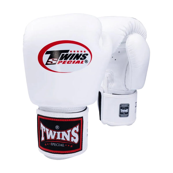 Twins Boxing Gloves Twins BGVL3 Muay Thai Boxing Gloves - White