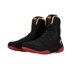 Venum Boxing Boots Venum Contender Boxing Shoes - Black/Gold/Red