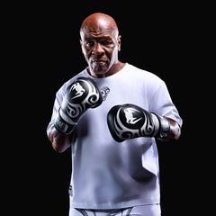 Venum Boxing Gloves Venum Giant 2.0 Mike Tyson Pro Boxing Gloves - Deep Black/Optical White