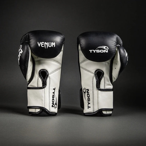 Venum Boxing Gloves Venum Giant 2.0 Mike Tyson Pro Boxing Gloves - Deep Black/Optical White